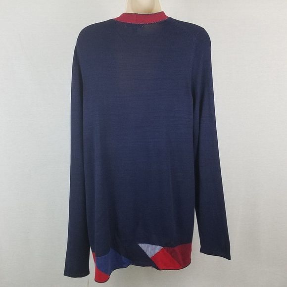 Charter Club Printed Knit Cardigan Sweater - Picture 5 of 6